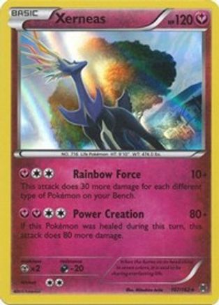 Xerneas (107/162) Holofoil [XY: BREAKthrough] Pokemon Single Pokémon