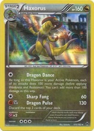 Haxorus (111/162) Reverse Holofoil [XY: BREAKthrough] Pokemon Single Pokémon