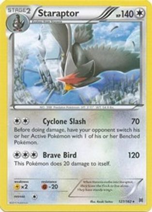 Staraptor (127/162) Reverse Holofoil [XY: BREAKthrough] Pokemon Single Pokémon