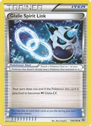 Glalie Spirit Link (139/162) Reverse Holofoil [XY: BREAKthrough] Pokemon Single Pokémon