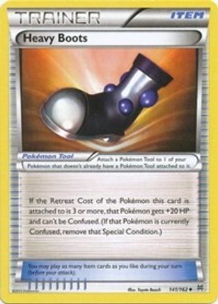 Heavy Boots (141/162) Reverse Holofoil [XY: BREAKthrough] Pokemon Single Pokémon