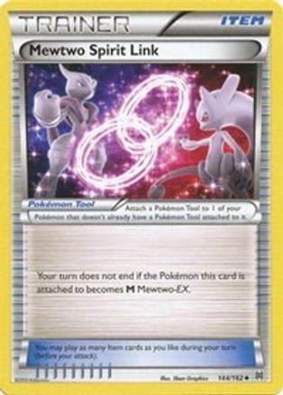 Mewtwo Spirit Link (144/162) - [XY: BREAKthrough] Pokemon Single Pokémon