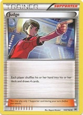 Judge (143/162) Reverse Holofoil [XY: BREAKthrough] Pokemon Single Pokémon