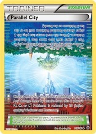 Parallel City (145/162) Reverse Holofoil [XY: BREAKthrough] Pokemon Single Pokémon
