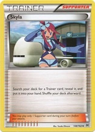 Skyla (148/162) Reverse Holofoil [XY: BREAKthrough] Pokemon Single Pokémon