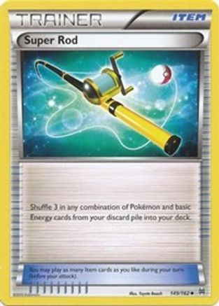 Super Rod (149/162) Reverse Holofoil [XY: BREAKthrough] Pokemon Single Pokémon