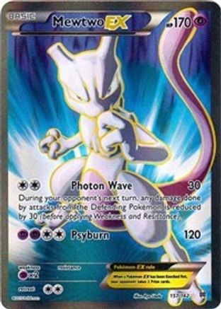 Mewtwo EX (157 Full Art) 157/162 Holofoil [XY: BREAKthrough] Pokemon Single Pokémon