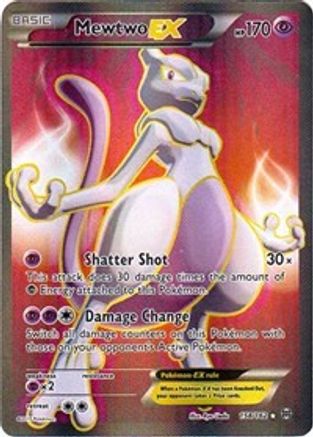 Mewtwo EX (158 Full Art) (158/162) Holofoil [XY: BREAKthrough] Pokemon Single Pokémon