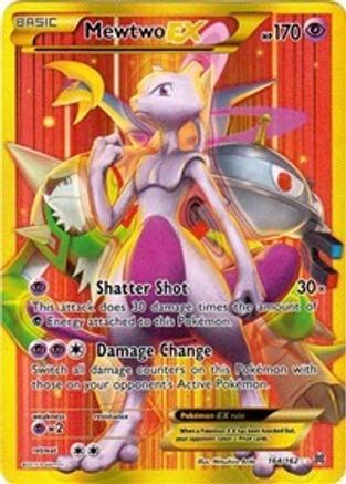 Mewtwo EX (164 Secret Full Art) (164/162) Holofoil [XY: BREAKthrough] Pokemon Single Pokémon