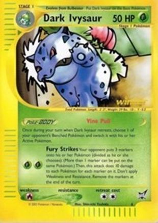 Dark Ivysaur - 6 [Winner] () [Promos: Best of Promos] Pokemon Single Pokémon