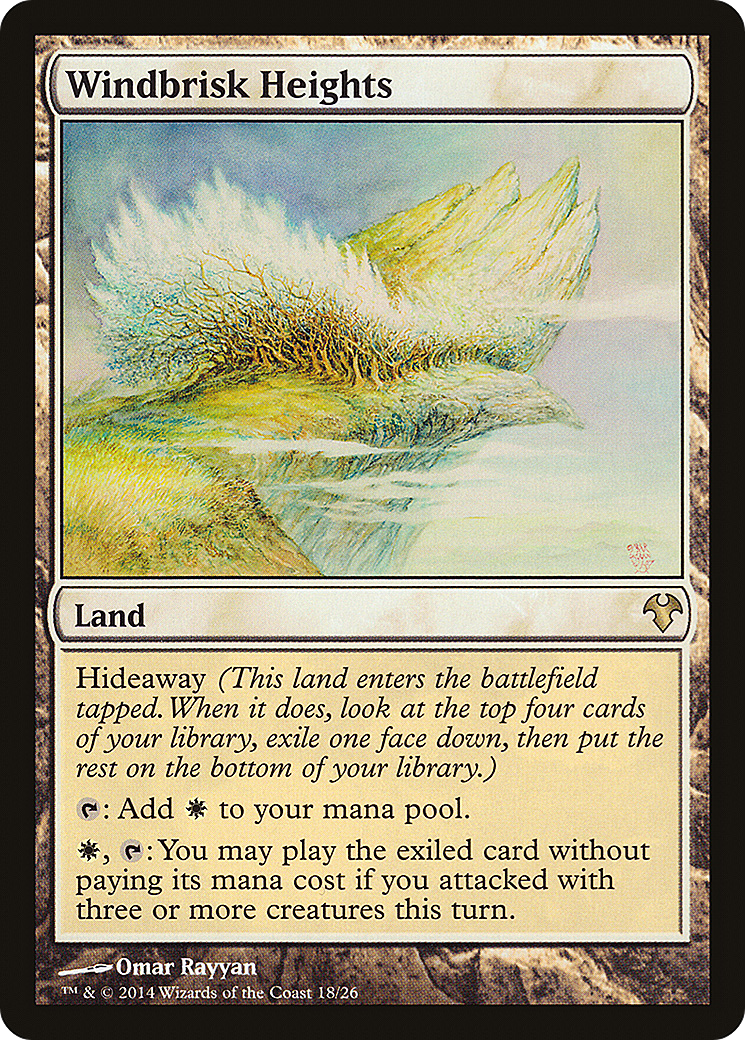 Windbrisk Heights (MD1-018) [Misc] Modern Event Deck 2014 MTG Single Wizards of the Coast