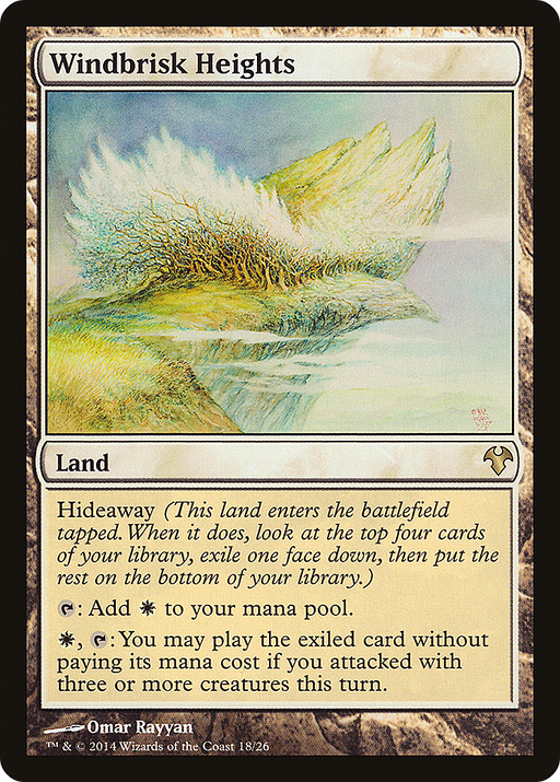 Windbrisk Heights (MD1-018) [Misc] Modern Event Deck 2014 MTG Single Wizards of the Coast