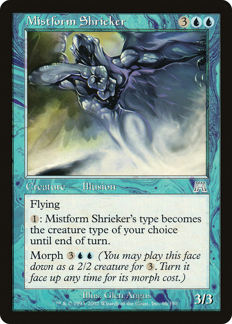 Mistform Shrieker (ONS-096) [Onslaught] MTG Single Wizards of the Coast