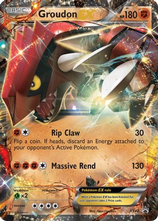 Groudon EX (XY42/211) Holofoil [Promos: XY Promos] Pokemon Single Pokémon