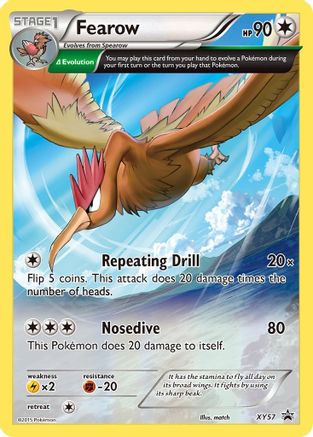 Fearow (/211) Holofoil [Promos: XY Promos] Pokemon Single Pokémon