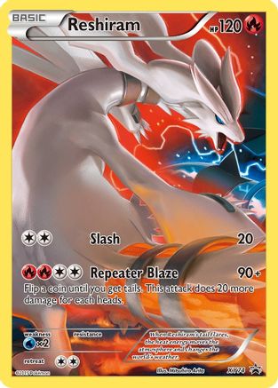 Reshiram (Full Art Promo) (XY74/211) Holofoil [Promos: XY Promos] Pokemon Single Pokémon
