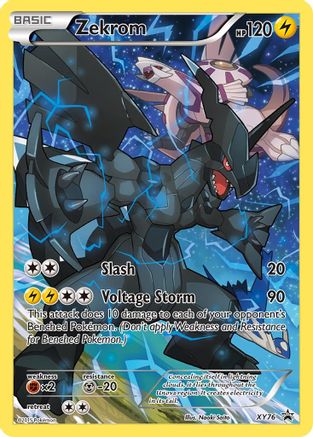 Zekrom (Full Art Promo) (XY76/211) Holofoil [Promos: XY Promos] Pokemon Single Pokémon