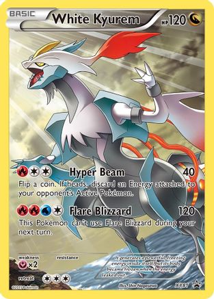 White Kyurem (Full Art Promo) (XY81/211) Holofoil [Promos: XY Promos] Pokemon Single Pokémon