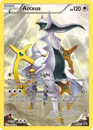 Arceus - XY83 (XY83/211) Holofoil [Promos: XY Promos] Pokemon Single Pokémon