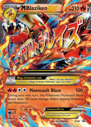 M Blaziken EX (XY86/211) Holofoil [Promos: XY Promos] Pokemon Single Pokémon