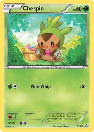 Chespin (Collector Chest) (XY88/211) Holofoil [Promos: XY Promos] Pokemon Single Pokémon
