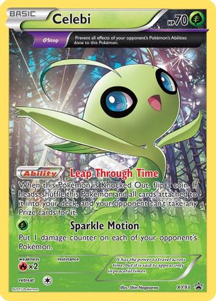 Celebi - XY93 (XY93/211) Holofoil [Promos: XY Promos] Pokemon Single Pokémon
