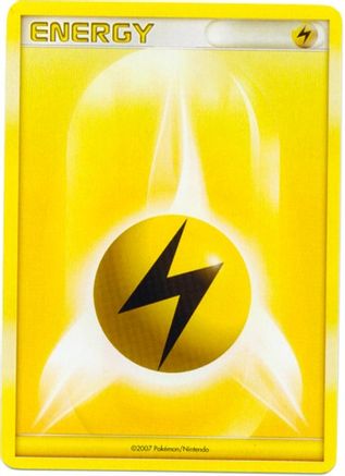 Lightning Energy (2007-2008 League Promo) () Holofoil [Promos: League & Championship Cards] Pokemon Single Pokémon