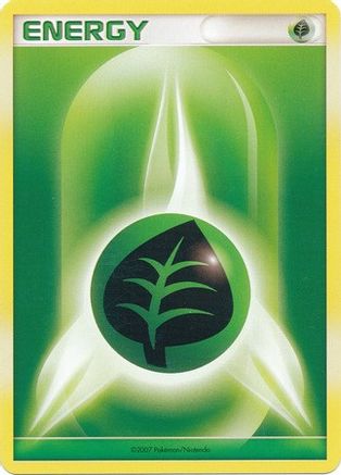 Grass Energy (2007-2008 League Promo) () Holofoil [Promos: League & Championship Cards] Pokemon Single Pokémon
