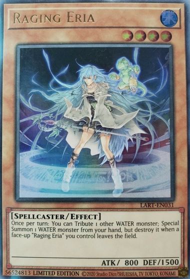 Raging Eria [LART-EN031] Ultra Rare Yugioh Single Yu-Gi-Oh!   