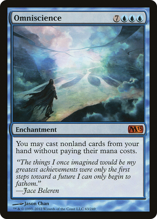 Omniscience (M13-063) [Magic 2013] Foil MTG Single Wizards of the Coast