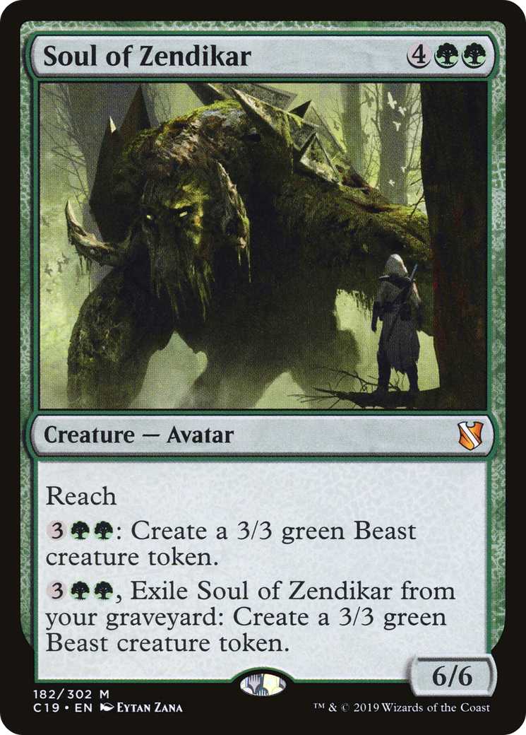 Soul of Zendikar (C19-182) [Commander 2019] MTG Single Wizards of the Coast