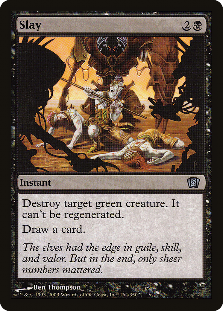 Slay (8ED-164) [8th Edition] Foil MTG Single Wizards of the Coast