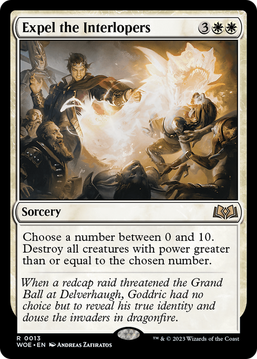 Expel the Interlopers (WOE-013) [Wilds of Eldraine] MTG Single Wizards of the Coast