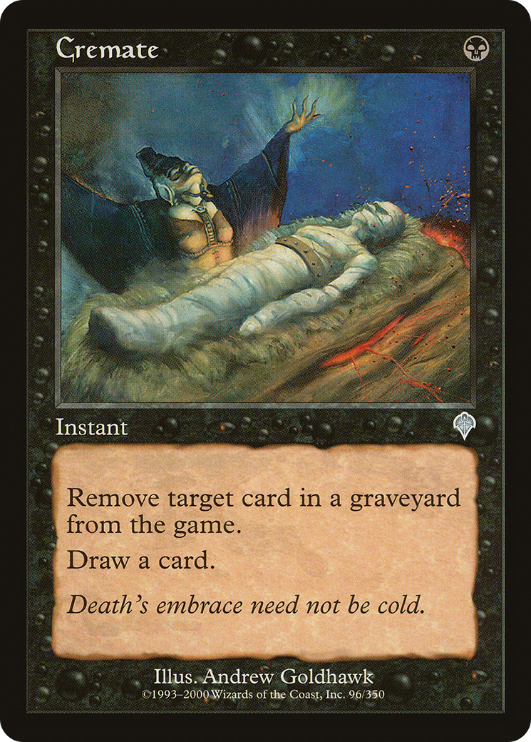 Cremate (INV-096) [Invasion] MTG Single Wizards of the Coast