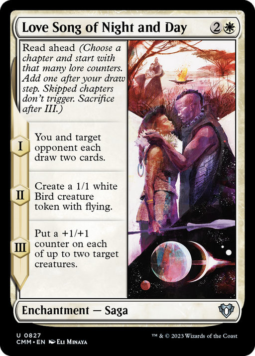 Love Song of Night and Day (CMM-827) [Commander Masters] MTG Single Wizards of the Coast