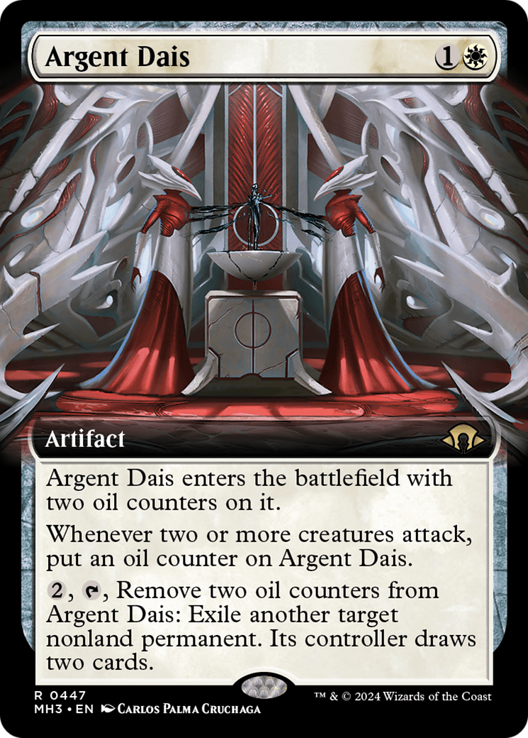 Argent Dais (MH3-447) [Modern Horizons 3] (Extended Art) Foil MTG Single Wizards of the Coast