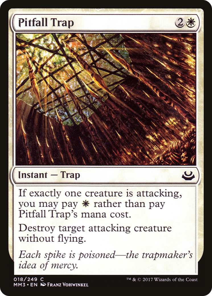 Pitfall Trap (MM3-018) [Modern Masters 2017] Foil MTG Single Modern Masters 2017
