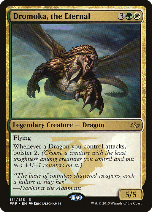 Dromoka, the Eternal (FRF-151) [Fate Reforged] MTG Single Wizards of the Coast