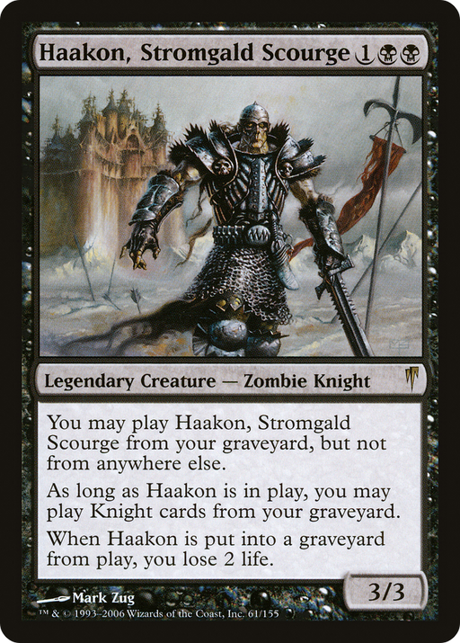 Haakon, Stromgald Scourge (CSP-061) [Coldsnap] MTG Single Wizards of the Coast