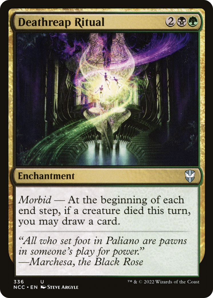 Deathreap Ritual (NCC-336) [New Capenna Commander] MTG Single Wizards of the Coast