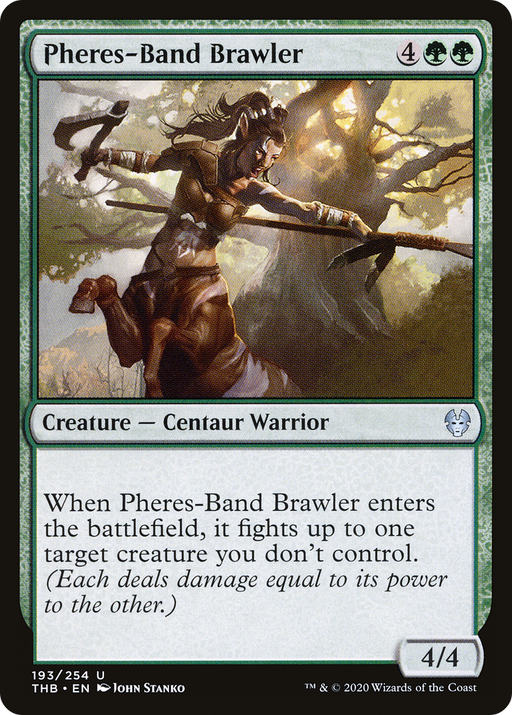 Pheres-Band Brawler (THB-193) [Theros Beyond Death] MTG Single Wizards of the Coast