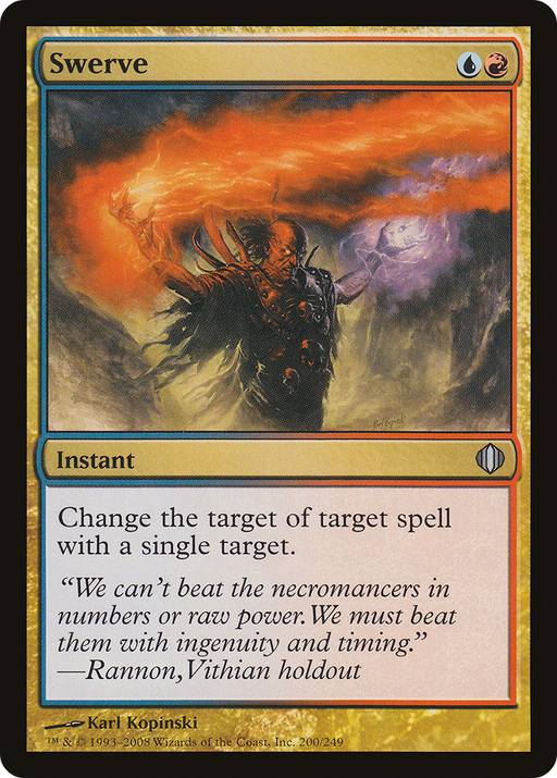 Swerve (ALA-200) [Shards of Alara] MTG Single Wizards of the Coast