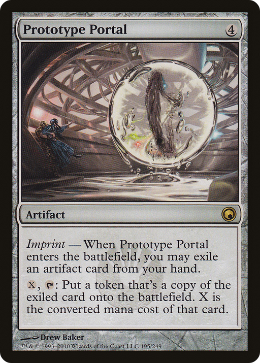 Prototype Portal (SOM-195) [Scars of Mirrodin] Foil MTG Single Wizards of the Coast