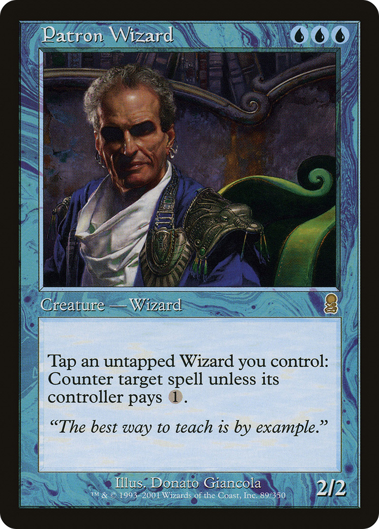 Patron Wizard (ODY-089) [Odyssey] MTG Single Wizards of the Coast