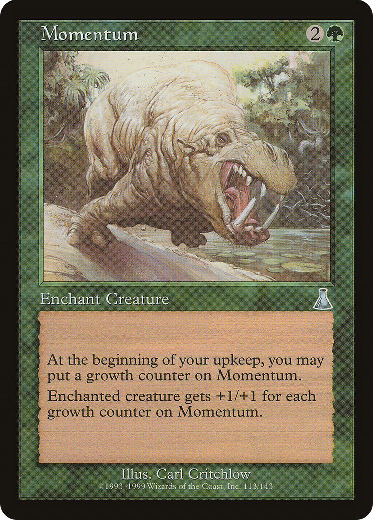 Momentum (UDS-113) [Urza's Destiny] MTG Single Wizards of the Coast