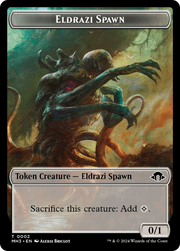 Eldrazi Spawn // Insect (0027) Double-Sided Token [Tokens] Modern Horizons 3 Tokens MTG Single Magic: The Gathering
