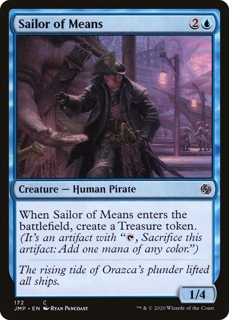 Sailor of Means (JMP-172) [Jumpstart] MTG Single Wizards of the Coast