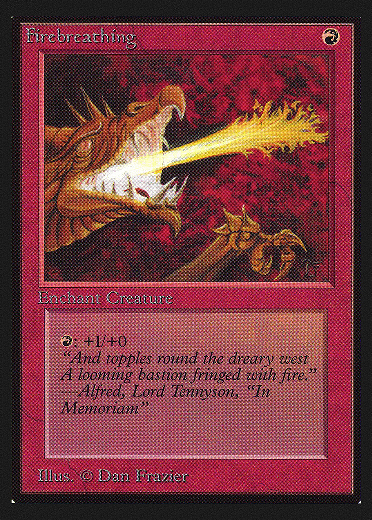 Firebreathing (CED-151) [Collectors' Edition] MTG Single Wizards of the Coast