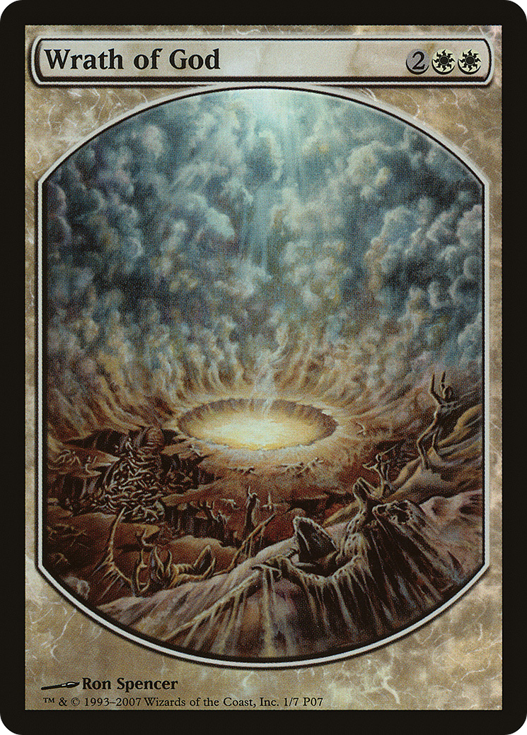 Wrath of God (MPRP-001) [Misc] Magic Player Rewards 2007 Foil MTG Single Wizards of the Coast
