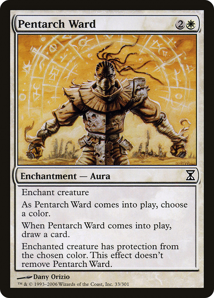 Pentarch Ward (TSP-033) [Time Spiral] Foil MTG Single Wizards of the Coast